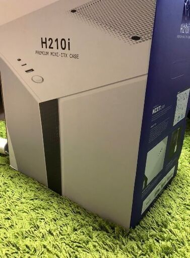 【未使用】自作用PCケースNZXT H210i M-ITXホワイト