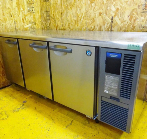 (4594-64)☆程度良好☆ホシザキ 業務用テーブル形冷蔵庫 RT-180SDF-E-R 2018年製 台下冷蔵庫 Ｗ1800Ｄ750Ｈ800 厨房機器