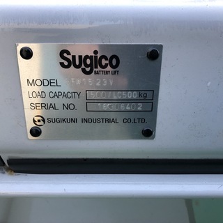 1.5t CF190071 ｽｷﾞｺｰ 使用頻が少ないです。 【公式通販】