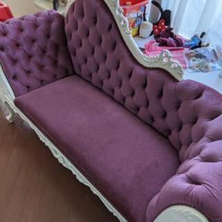 受付終了ですアンティーク　ソファ