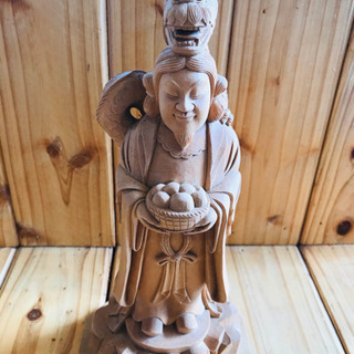 木彫り 仏像 龍 置物