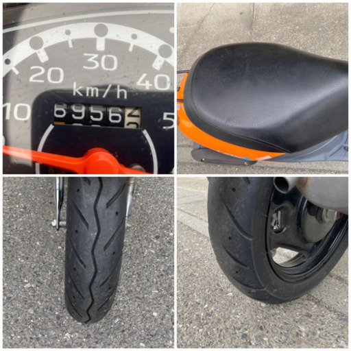 ☆レッツ4.高年式FIモデル☆オレンジ☆バッテリーなど新品交換^ ^好調ですよ☆ ☆レッツ4.高年式FIモデル☆オレンジ☆バッテリーなど新品交換^