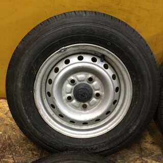 【TOYO V-02 165R13 LT 6PR】夏タイヤ 4本【トヨタ 純正 タウンエース　ライトエース 13インチ 5J5HPCD114.3】ほぼ未使用　(TB132) クレジットカード QR決済可能