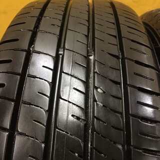 DUNLOP ENASAVE EC204 215/60R16 16インチ 夏タイヤ 4本 2019年製 バリ溝 エスティマ クラウン マークX等　(TB133) クレジットカード QR決済可能