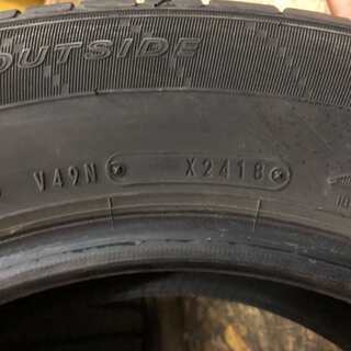 DUNLOP ENASAVE EC204 195/65R15 15インチ 夏タイヤ 4本 2018年 バリ溝 