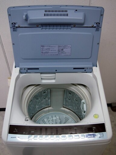 日立 HITACHI 全自動洗濯機 7kg ビートウォッシュ BW-V70C ナイアガラビート洗浄 ☆2019年製