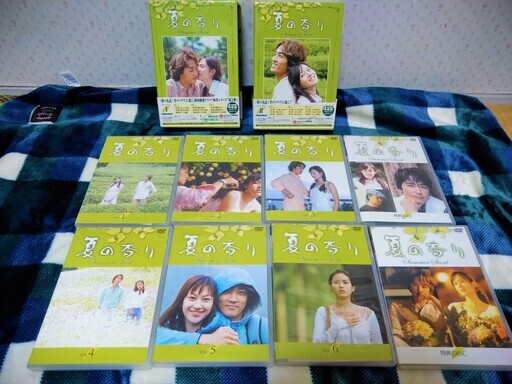 ★★美品・全巻!!韓国人気ドラマ「夏の香り」DVDボックス2箱＆ポストカード8枚★★
