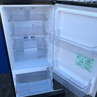 配送無料】三菱 おしゃれブラックカラー 146L 冷蔵庫 MR-P15Wの通販は 
