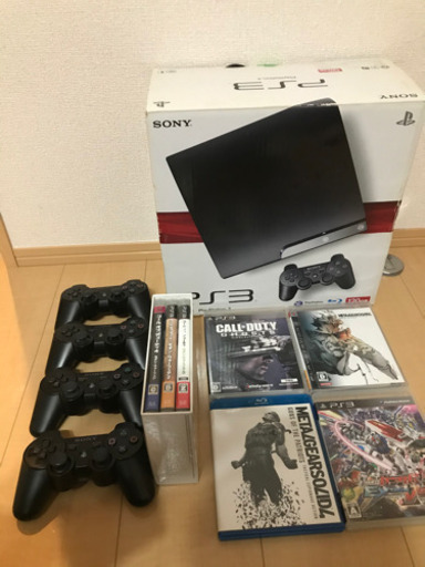 【HDD換装】PS3+コントローラー4+ソフト7【120→320へ】