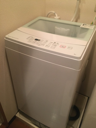 ニトリ洗濯機6kg 2019年製　4月下旬引き取り
