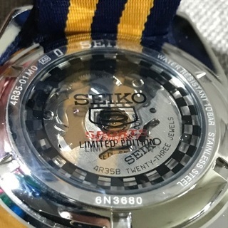 SEIKO セイコー5スポーツ リミテッドエディション 4R35 自動巻 オートマチック
