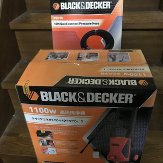 【新品　未使用】B&D 高圧洗浄機　10mホースセット