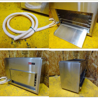 (4598-05)リンナイ ガス赤外線グリラー ペットミニ RGP-42SV 2018年製 都市ガス 上火式 焼き物器 業務用 厨房機器 飲食店 店舗