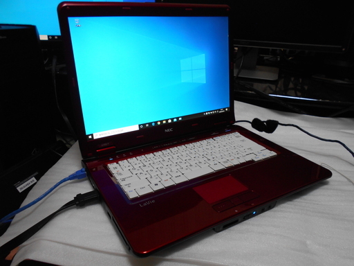 ノートパソコン NEC LaVie Windows10 メモリ4GB HDD320GB 　　おまけOffice付