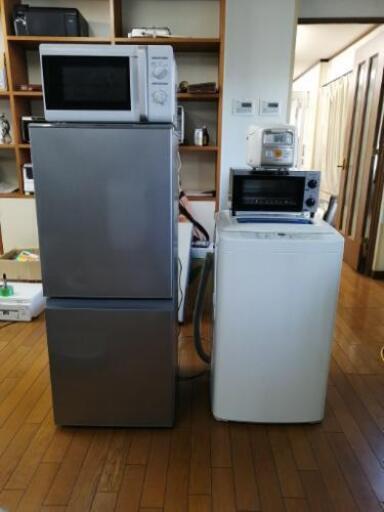 一人暮らしセット　冷蔵庫　洗濯機　電子レンジ　トースター　炊飯器