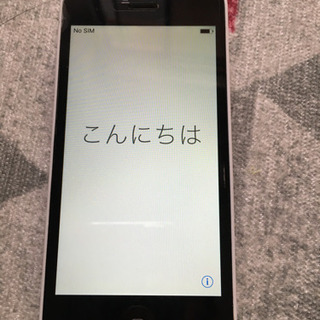 iPhone5c 【SIMフリー】(Wi-Fi)16GB ホワイト