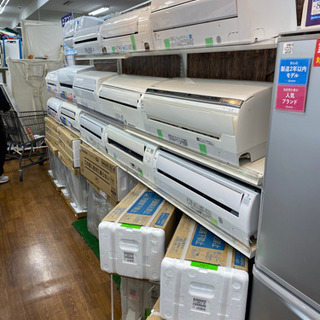 トレファク 南浦和店】保証付 ルームエアコン