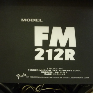 アンプ フェンダー Fender ギター アンプ FM212R モノ市場半田店【131】