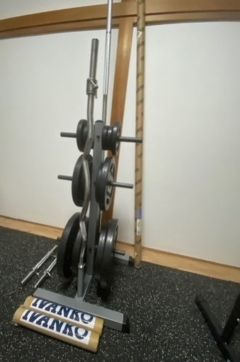 ゴールドジムベンチプレス台ivankoバーベル シャフト ラバープレートセット131キロ24万相当 こふく 西国分寺のフィットネス トレーニングの中古あげます 譲ります ジモティーで不用品の処分