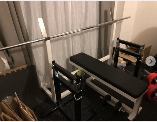 ゴールドジムベンチプレス台ivankoバーベル シャフト ラバープレートセット131キロ24万相当 こふく 西国分寺のフィットネス トレーニングの中古あげます 譲ります ジモティーで不用品の処分