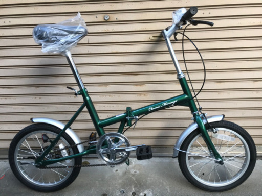 新品折畳自転車 ミムゴ(MIMUGO) 16インチ MG-CM16G FDB16G グリーン 新品折畳自転車 ミムゴ(MIMUGO) 16インチ MG-CM16G FDB16G グリーン