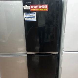 1年間動作保証付　TOSHIBA　２ドア冷蔵庫　2018年製　1...