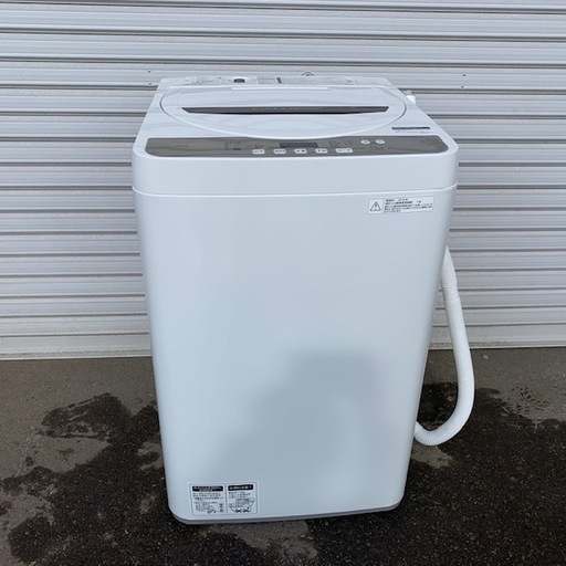 【No.637】洗濯機 SHARP 4.5Kg 2018年製