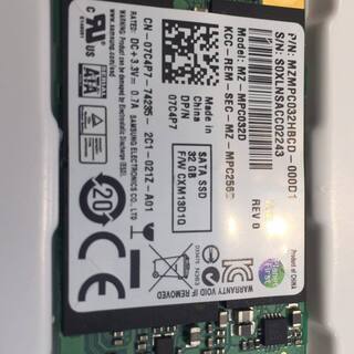 PCIe mSATA SSD 32 GB 値下げ