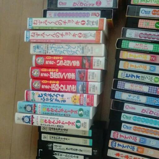 中古vhs ビデオテープ子どもむけ よっさん 紀伊小倉の家具の中古あげます 譲ります ジモティーで不用品の処分