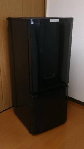 2ドア冷蔵庫◆ブラック◆2016年製◆保証付き◆配送設置無料!!
