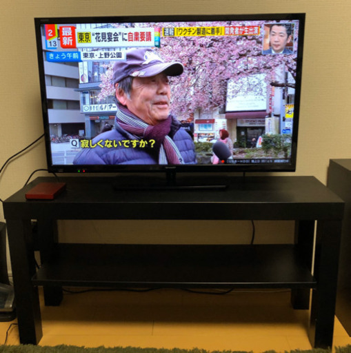 [受け取り人決定しました]テレビ、炊飯器、テレビ台