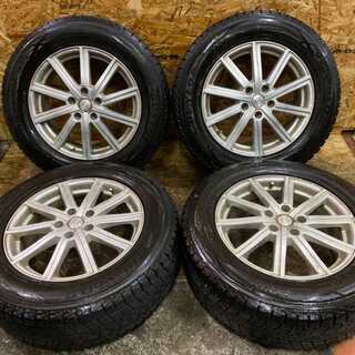 DUNLOP WINTER MAXX SJ8 225/65R17】スタッドレス 4本【Aphrodite 社外 