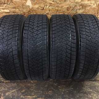 BS BLIZZAK DM-V2 225/65R17 17インチ スタッドレス 4本 2016年製 レクサスNX ハリアー CX-5等 (TF258) クレジットカード QR決済可能