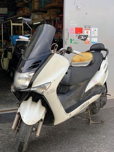♪マジェスティ125FI　♪レストアベース♪一応実働♪配達可/良質ＷＡＫＯＳ製品で清掃済み♪♪