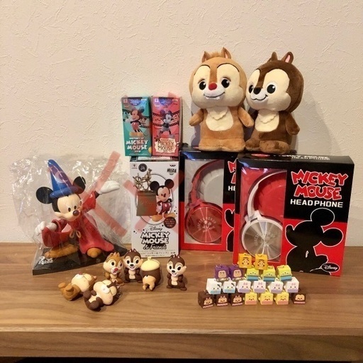 Disney チップとデール ミッキーヘッドホンなど きなこ 豊田市のおもちゃ ぬいぐるみ の中古あげます 譲ります ジモティーで不用品の処分