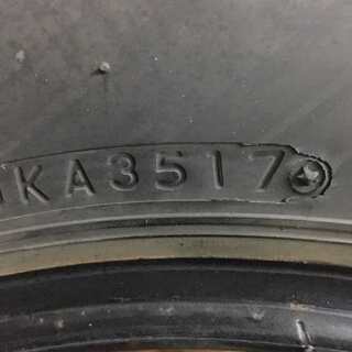 BS RD-613 STEEL 195/80R15 107/105L LT 15インチ 夏タイヤ 4本 2017年製 バリ溝 ハイエース キャラバン等　(TB154) クレジットカード QR決済可能