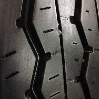 BS RD-613 STEEL 195/80R15 107/105L LT 15インチ 夏タイヤ 4本 2017年製 バリ溝 ハイエース キャラバン等　(TB154) クレジットカード QR決済可能