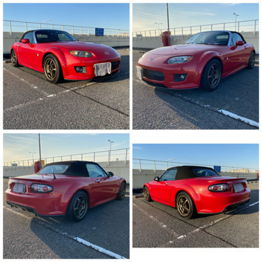 車検付き 限定3500台 ロードスター 3rd Generation Limited Rsベース 6速ミッション マツダスピードエアロ 車高 Milktea 深井のロードスターの中古車 ジモティー