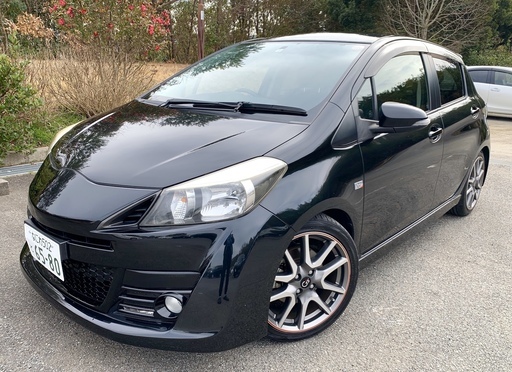 低走行 H24 ヴィッツ Rs G S 純正hddナビ フルセグ Hid オートライト Etc レザーハンドル パドルシフト美車 検付 御縁屋自動車店 道場南口のヴィッツの中古車 ジモティー