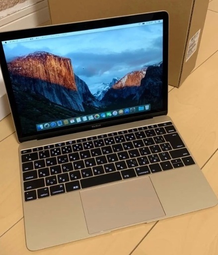 MacBook 12インチ ゴールド MLHE2J/A