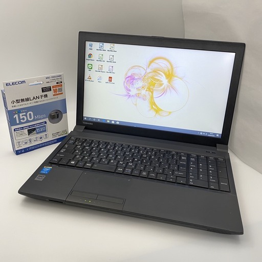 東芝 Corei5 メモリ4GB HDD320GB ノートパソコン 無線子機 マウス付き