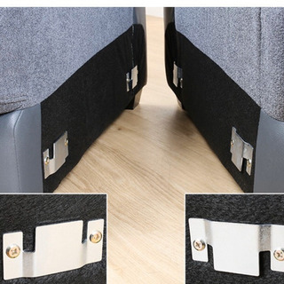 【3/8引取りに来ていただける方お値下げします。】ニトリ　L字型ソファ　カウチソファ