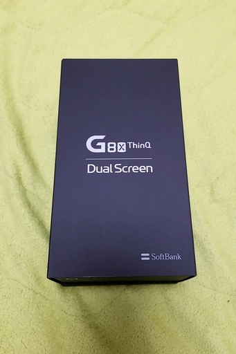 ろしくお LG - SoftBank LG G8X ThinQ オーロラブラックSIMフリー 新品
