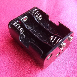 🔸🔷電池ボックス・電池ケース・スナップ接続電池ボックス🔷🔸 未使用品　単3　6本　９Vの画像