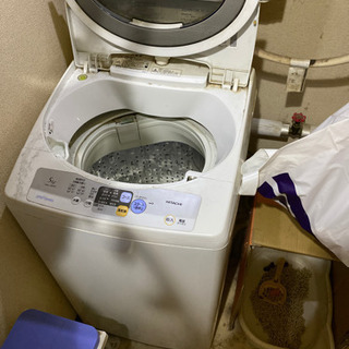 日立　5キロ洗濯機