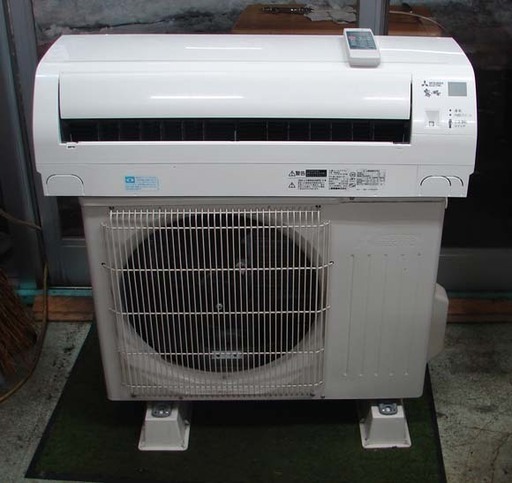 【商談中】カード決済対応！20N0050 A A 札幌発 引取歓迎 三菱 ルームエアコン MSZ-GE2817-W MUCZ-G2817 目安ですが10畳用 2018年製 中古