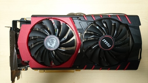 MSI - Geforce GTX980 GAMING 4G  ※3/26 値下げしました！ 11000円→10000円 【お取引き中】