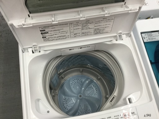 ハイセンス 簡易乾燥機能付き洗濯機 4.5kg