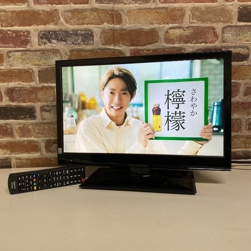 即日受渡❣️薄型LED19型液晶テレビ。子供部屋に、、外付HDD