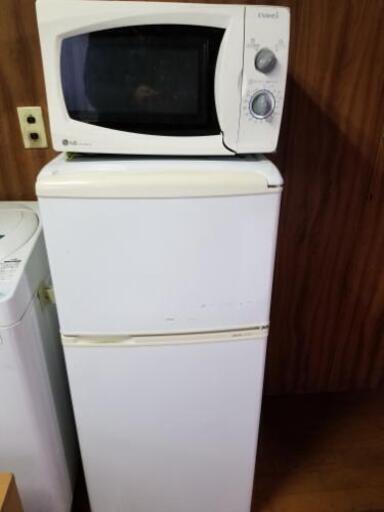 洗濯機、冷蔵庫、電子レンジ\n3種セット